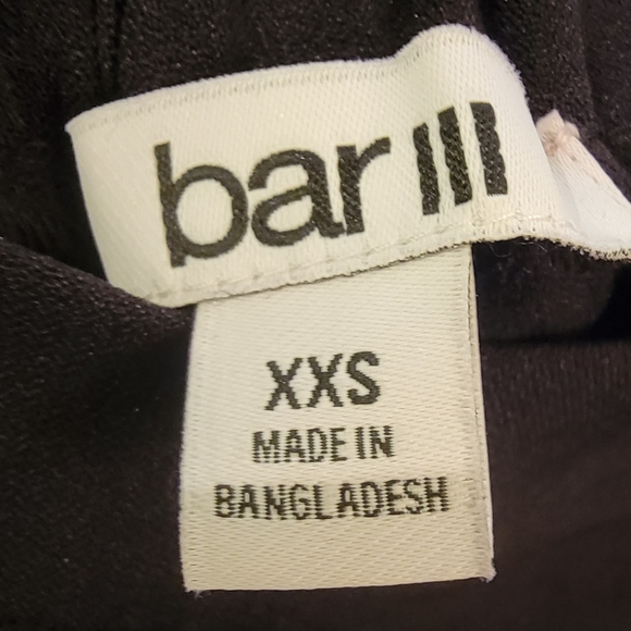 Bar III black dress pants size xxs - Picture 6 of 6